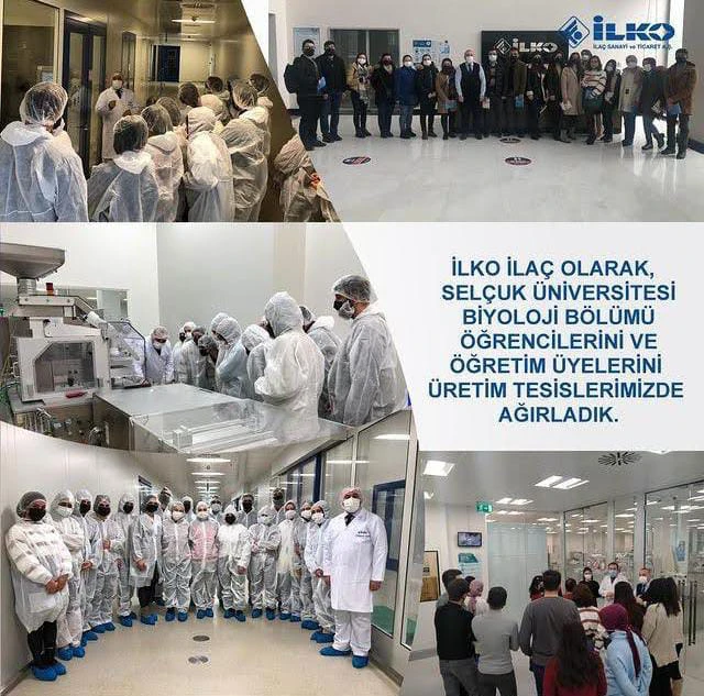 İLKO İLAÇ FABRİKASI GEZİSİ